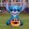 3ft. Airblown&#xAE; Inflatable Halloween Stitch with Pumpkin